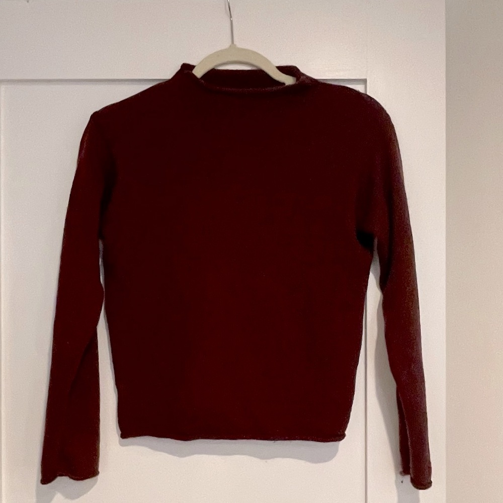 Brandy Melville Burgundy Maroon Sweat er | S-M